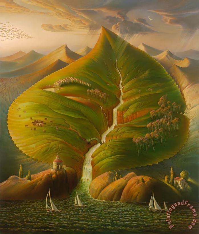Vladimir Kush Ocean Sprouts Art Painting