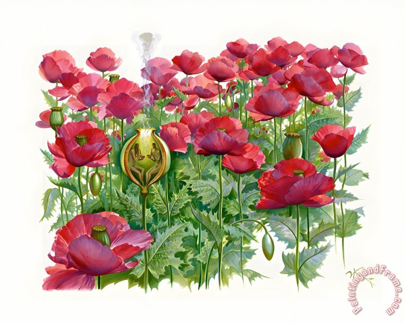 Opium Lovers painting - Vladimir Kush Opium Lovers Art Print