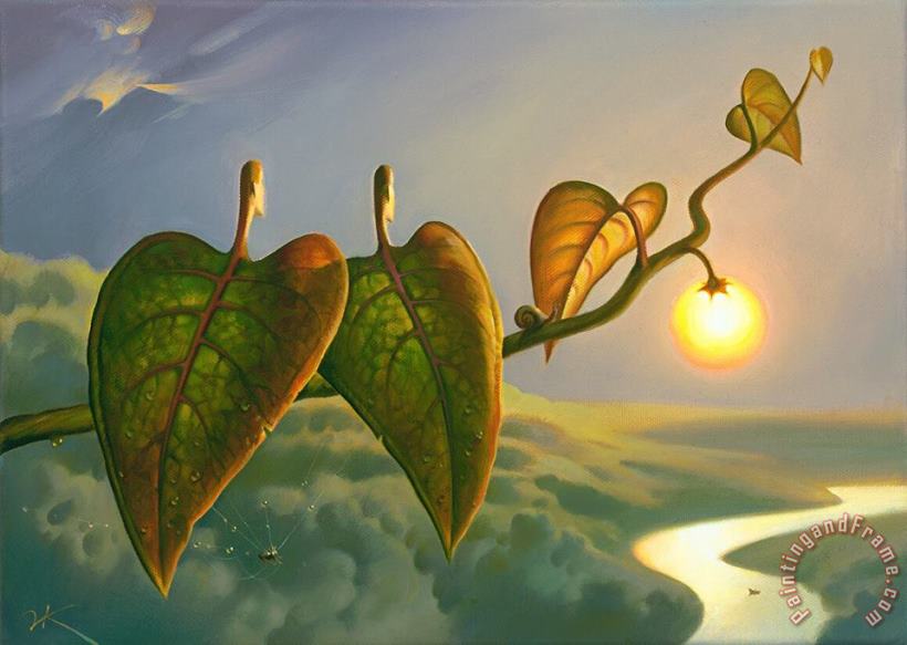 Vladimir Kush Sunset Stillness Art Painting