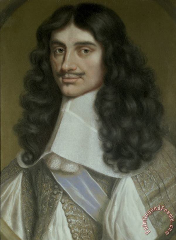 Charles II painting - Wallerant Vaillant Charles II Art Print