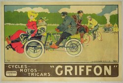 Walter Thor Vintage poster Bicycle Advertisement