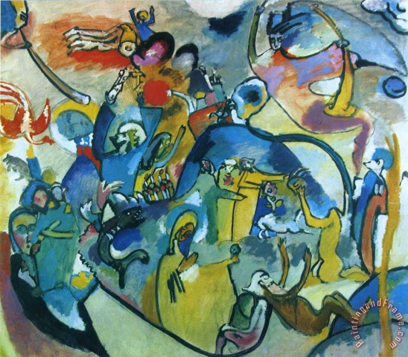 Wassily Kandinsky All Saints Day II 1911 Art Painting