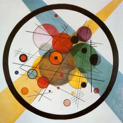 Wassily Kandinsky Circles in a Circle