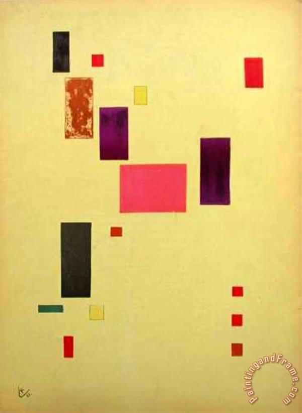 Wassily Kandinsky Composition V Art Painting
