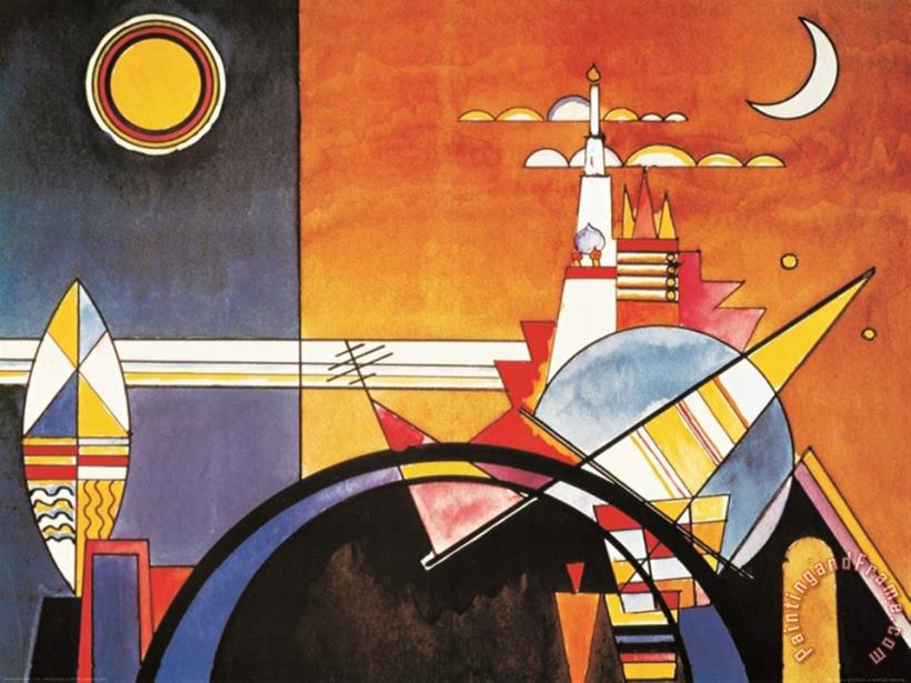 Wassily Kandinsky Grand Torre Kiev Art Print