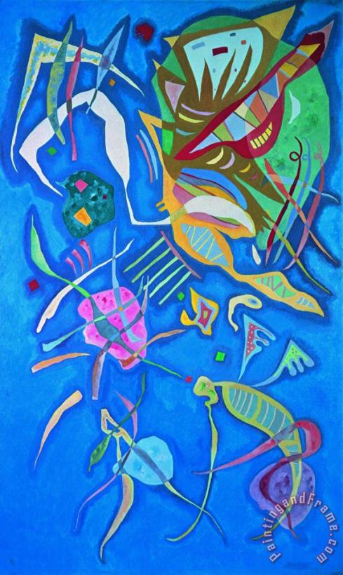 Wassily Kandinsky Grouping 1937 Art Print