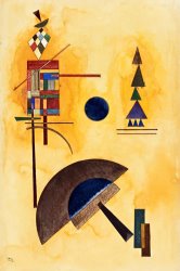 Wassily Kandinsky Halbkreis (semicircle)
