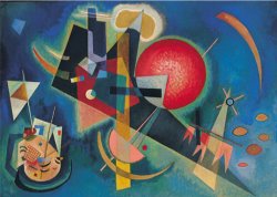 Wassily Kandinsky Im Blau 1925