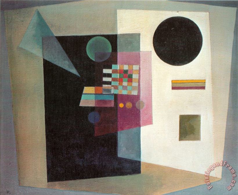 Wassily Kandinsky Maintaining C 1926 Art Painting