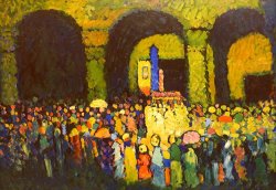 Wassily Kandinsky The Ludwigskirche in Munich