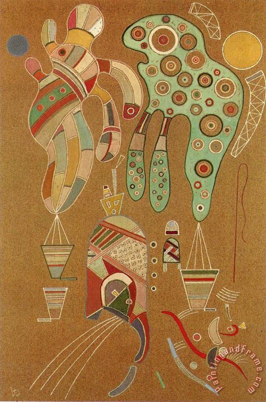 Wassily Kandinsky Untitled 1941 1 Art Print