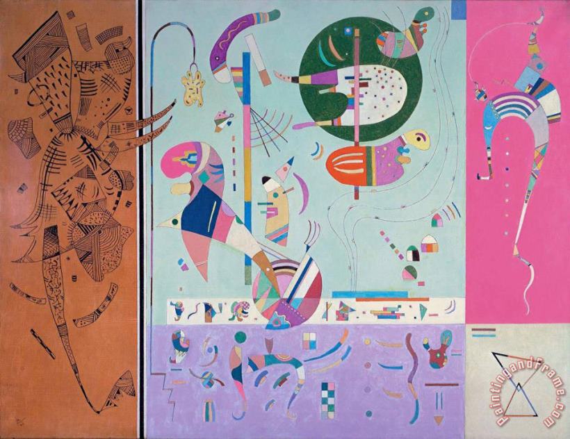 Wassily Kandinsky Various Parts 1940 Art Painting