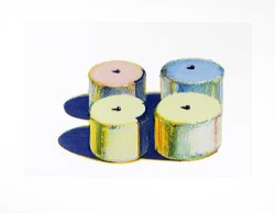 Wayne Thiebaud Four Cakes, From Recent Etchings I