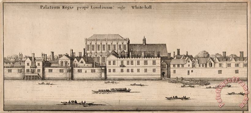 Wenceslaus Hollar Palatium Regis Prope Londinum, Vulgo Whitehall Art Print
