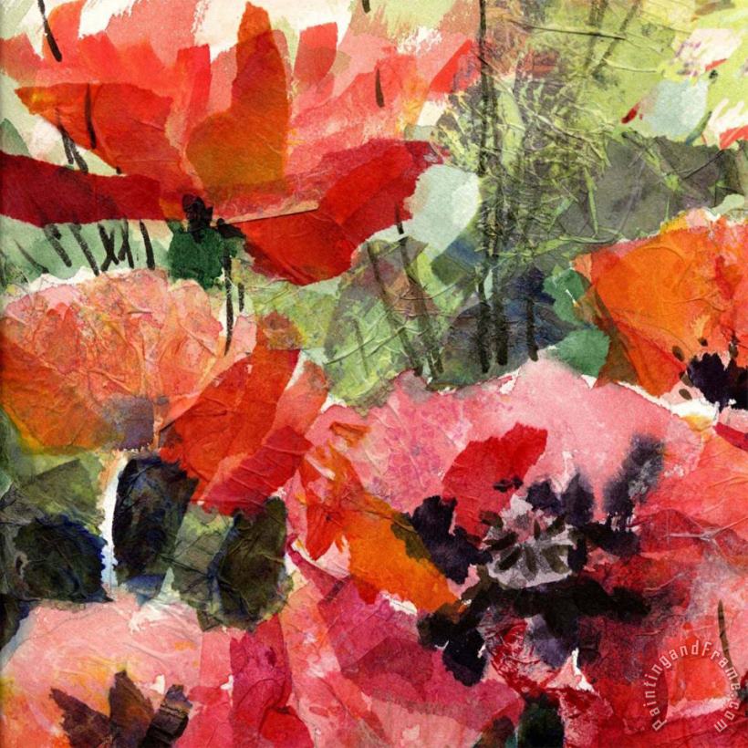 Wendy Kroeker Red Poppies 1 Art Painting