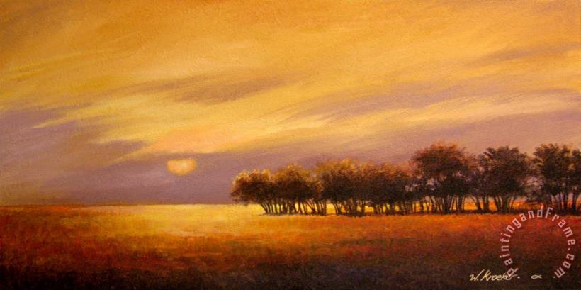 Wendy Kroeker Tarde Vistoso (gorgeous Evening) Art Painting