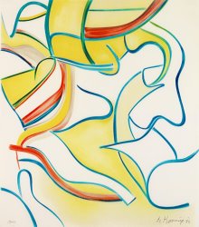 Willem De Kooning Quatre Lithographies, 1986