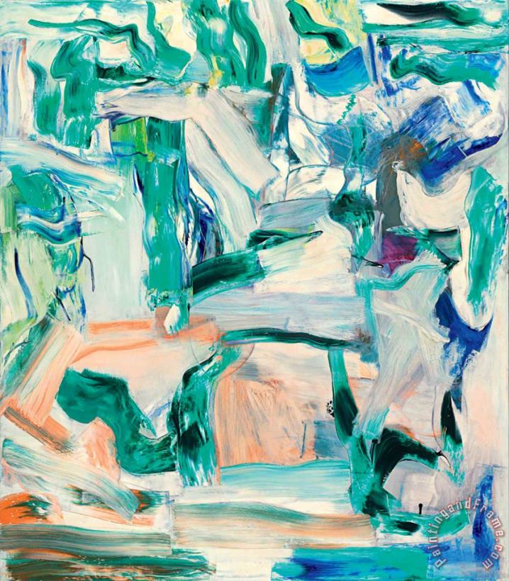 Willem De Kooning Untitled I, 1980 Art Painting