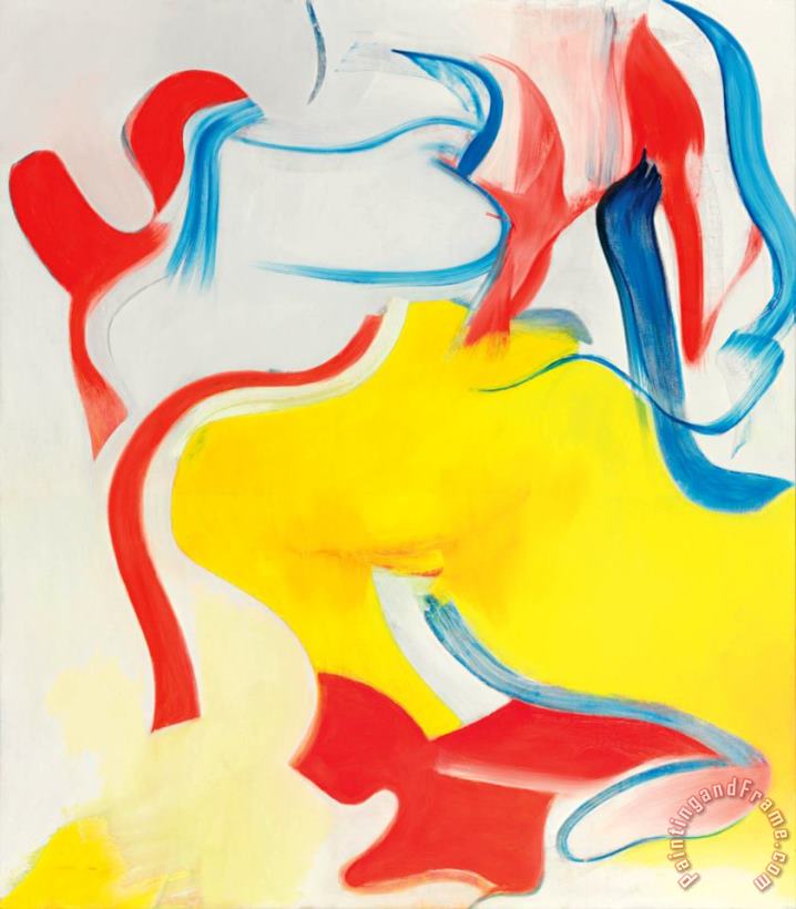 Willem De Kooning Untitled V, 1983 Art Painting