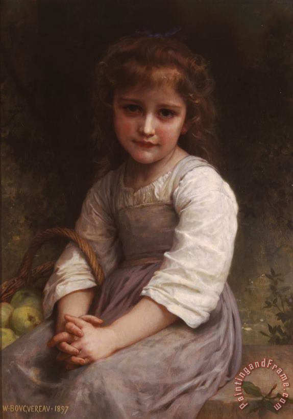 William Adolphe Bouguereau Apples Art Painting