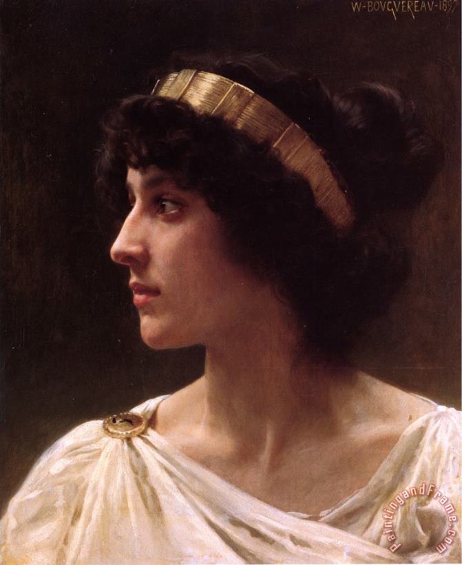 William Adolphe Bouguereau Irene Art Painting