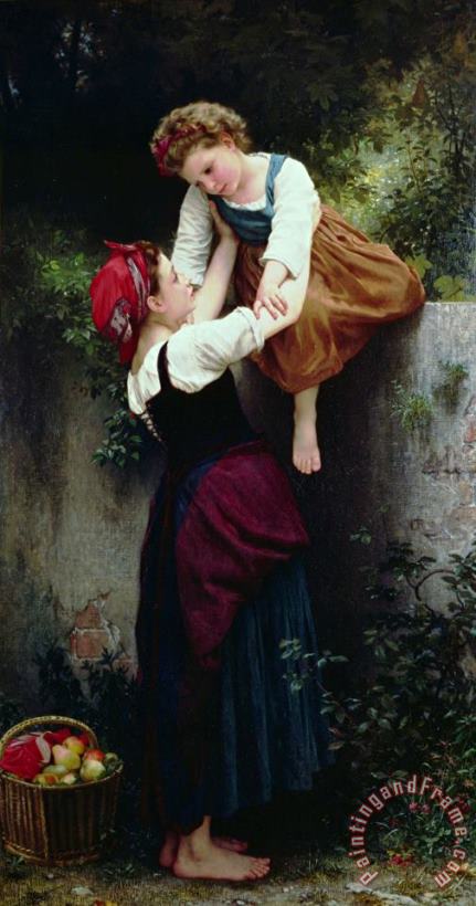 Little Thieves painting - William Adolphe Bouguereau Little Thieves Art Print