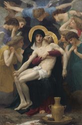 William Adolphe Bouguereau - Pieta painting