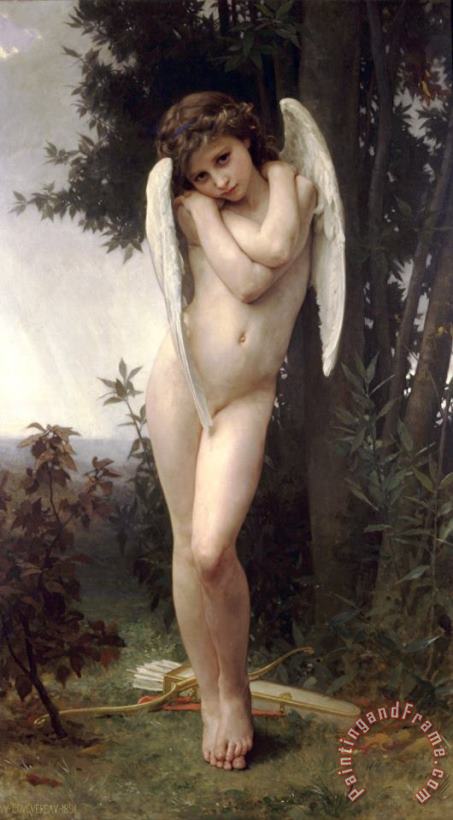 William Adolphe Bouguereau Wet Cupid Art Painting