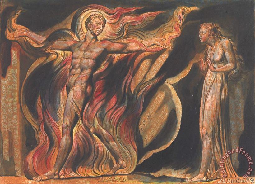 William Blake Jerusalem, Plate 26, 