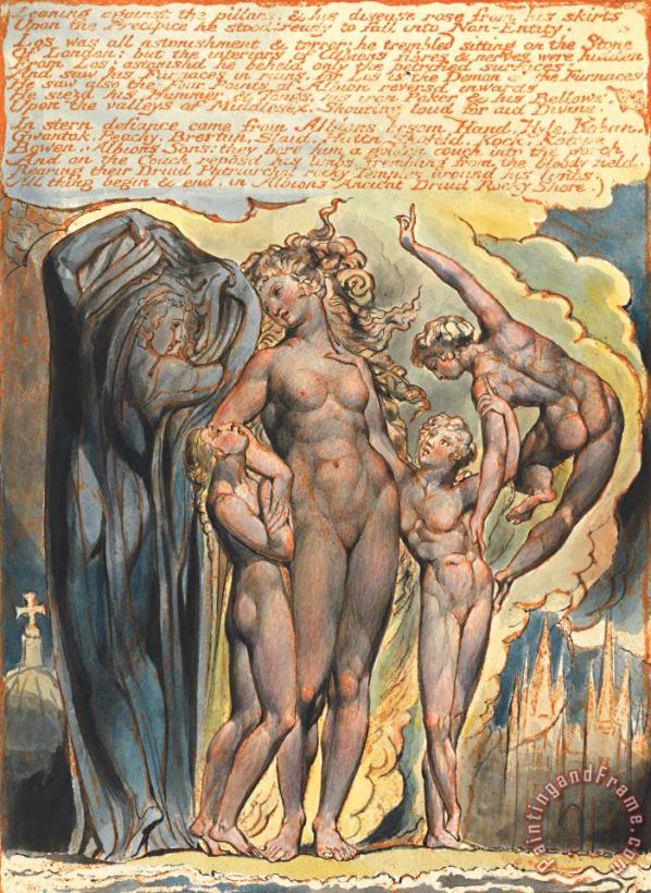 William Blake Jerusalem, Plate 32, 