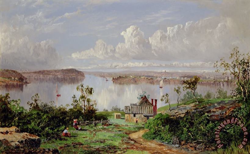 William Charles Piguenit View From Onions Port Sydney Art Print