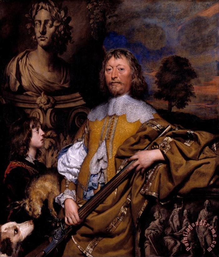 William Dobson Endymion Porter Around 1642 5 Art Painting