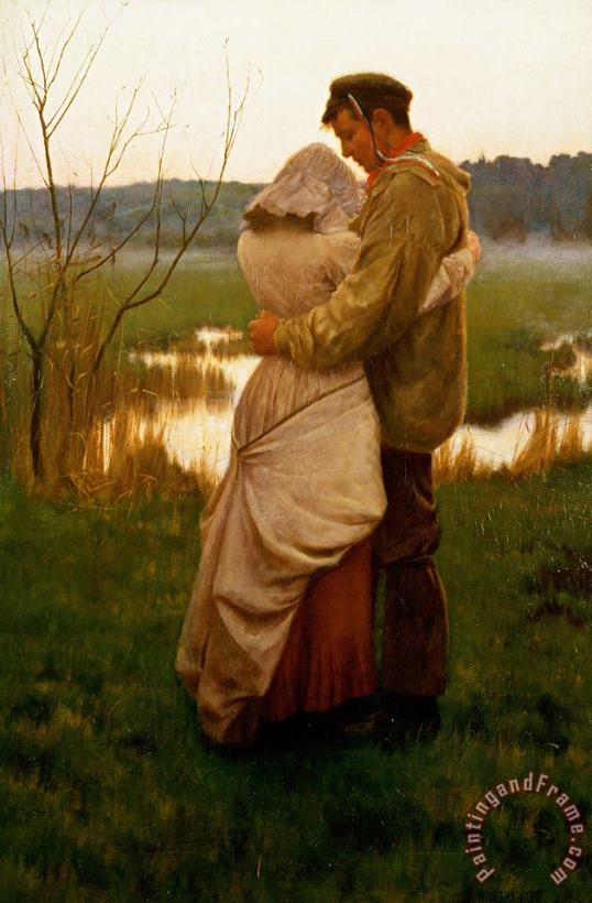 Listed painting - William Henry Gore Listed Art Print