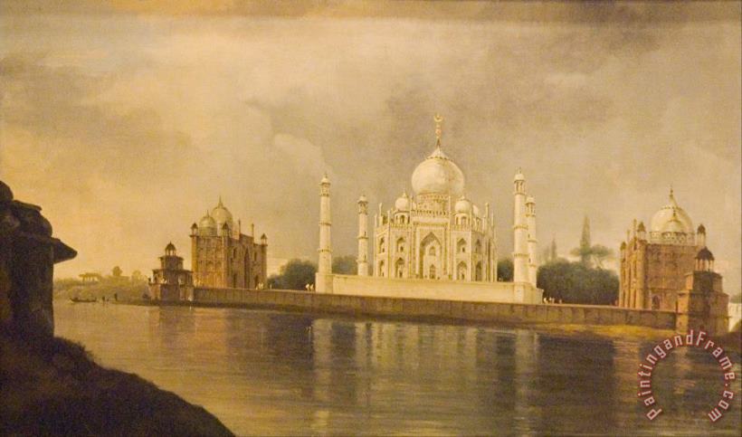 The Taj Mahal painting - William Hodges The Taj Mahal Art Print