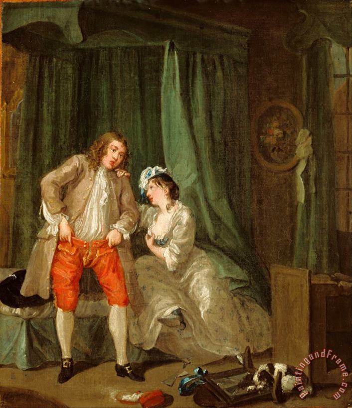 After painting - William Hogarth After Art Print