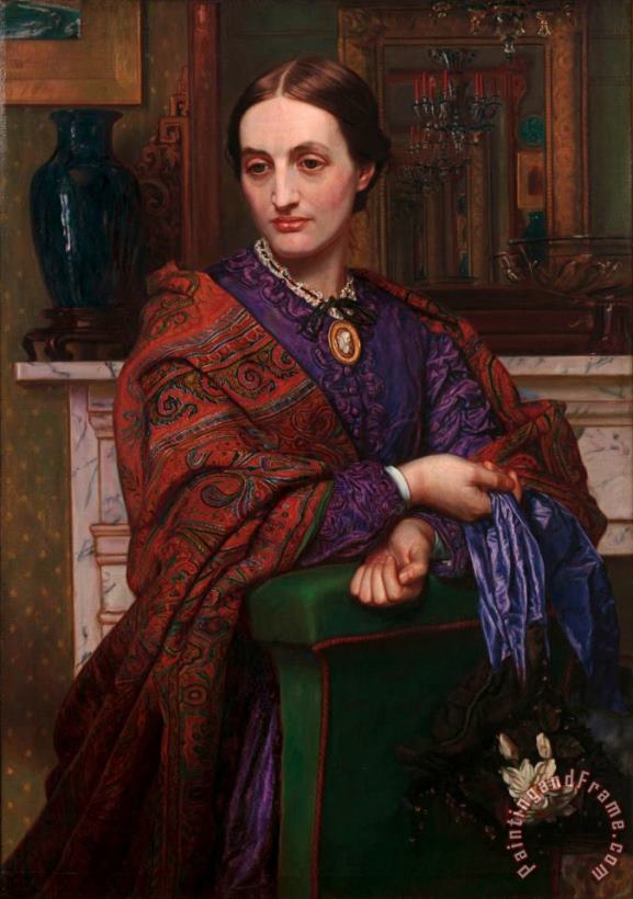 William Holman Hunt Fanny Waugh Hunt Art Painting