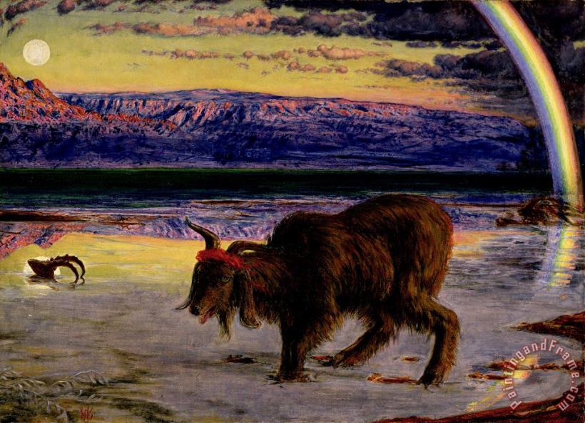 William Holman Hunt The Scapegoat Art Painting