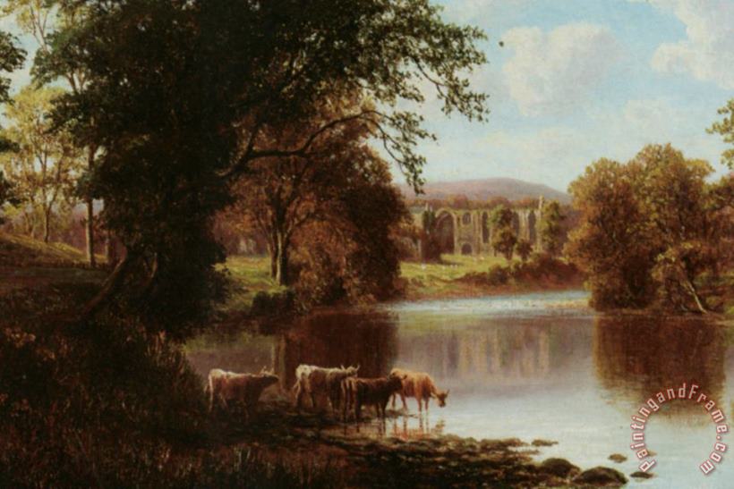 William Mellor Bolton Abbey Art Painting