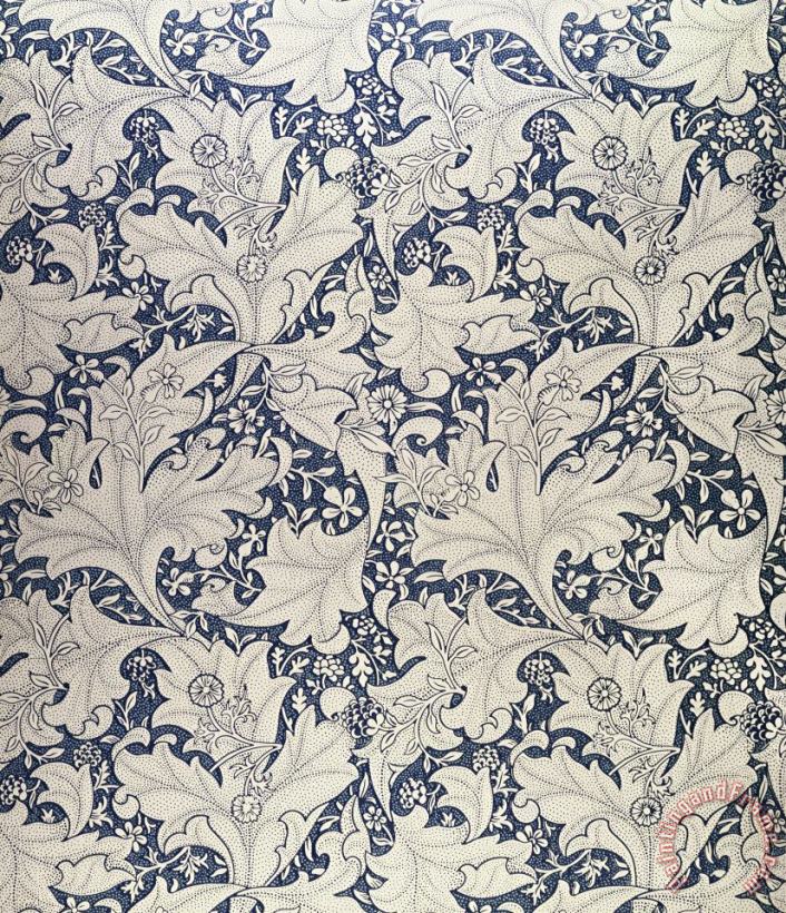 William Morris 'Wallflower' design Art Print