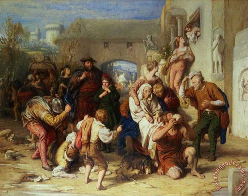 William Mulready The Seven Ages of Man Art Painting