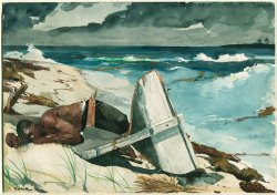Winslow Homer After The Hurricane, Bahamas