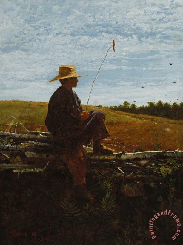 On Guard painting - Winslow Homer On Guard Art Print