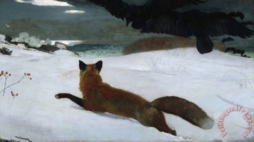 Winslow Homer The Fox Hunt Art Print