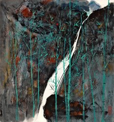 Wu Guanzhong Creek by The Bamboo Grove