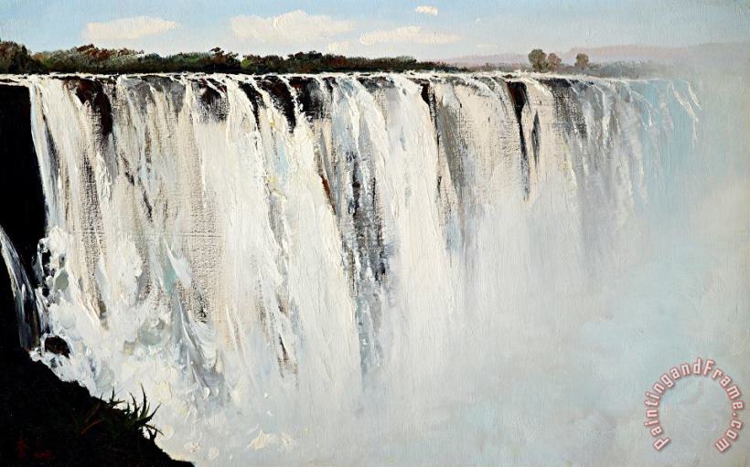 Wu Guanzhong Victoria Falls, 1975 Art Painting