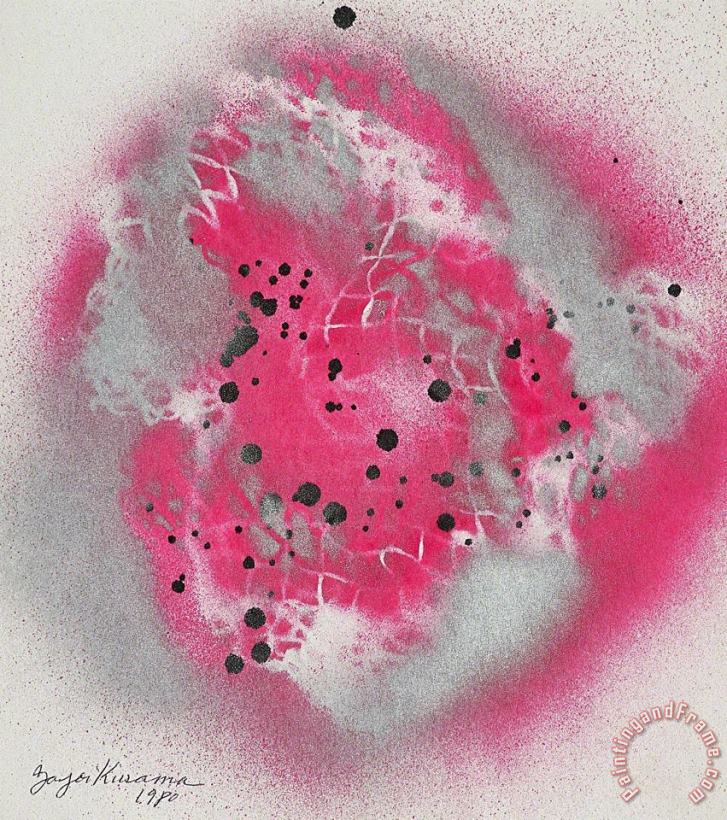 Yayoi Kusama Cloud, 1980 Art Painting