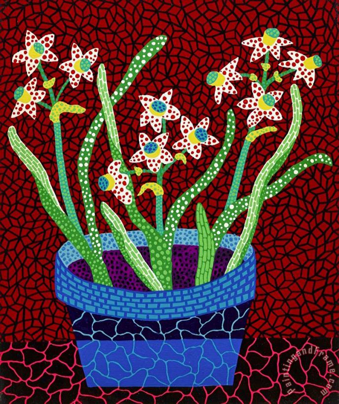 Yayoi Kusama Narcissuses, 1989 Art Painting