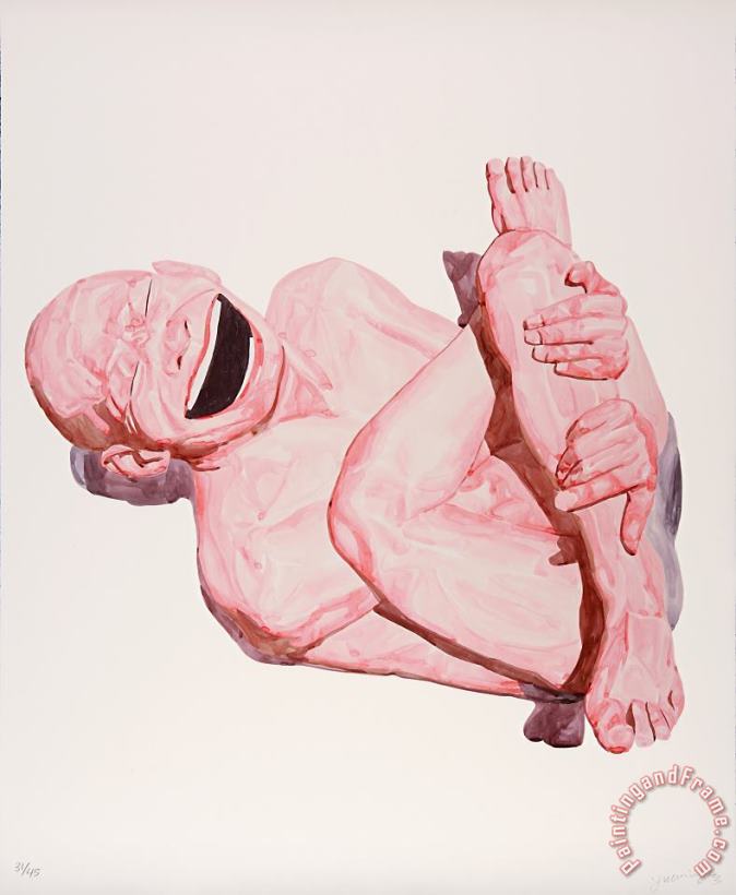 Untitled (smile Ism No. 28), 2006 painting - Yue Minjun Untitled (smile Ism No. 28), 2006 Art Print