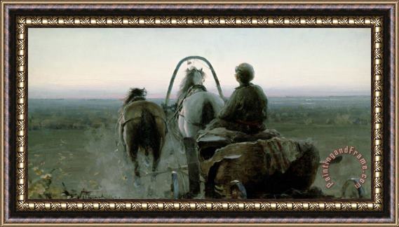 Abram Efimovich Arkhipov The Return Journey Framed Painting