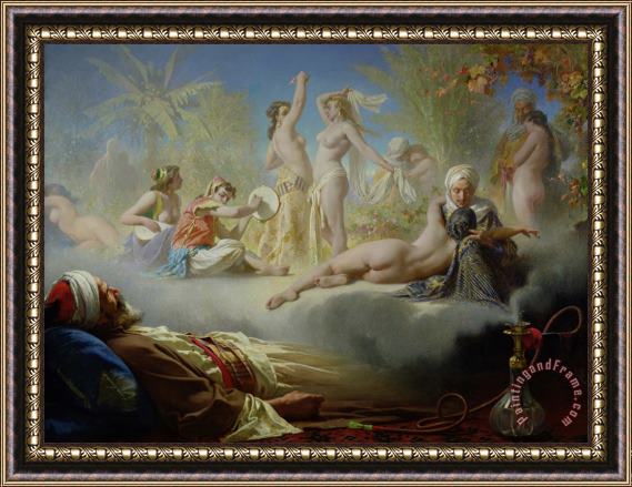 Achille Zo The Dream of the Believer Framed Print